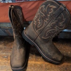 Wolverine Dark Brown Western Boots